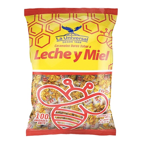 Caramelo Leche y Miel 16 x 418 gr