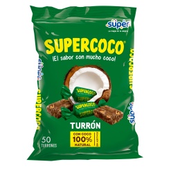 Caramelo Turrón Supercoco Bolsa 36 x 50