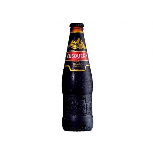 Cerveza CUSQUEÑA Negra 24 x 330 ml