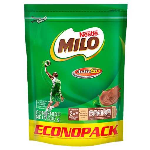 MILO Colombiano Doypack 12 x 500 gr.