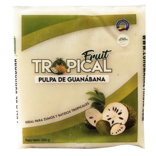 Pulpa de Guanábana FRUIT TROPICAL 12 x 250 gr.